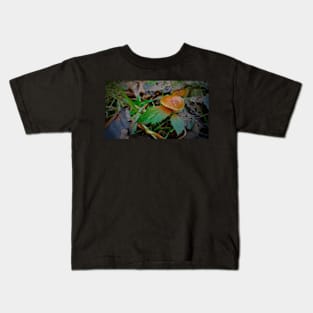 Little Orange Mushroom Kids T-Shirt